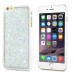 Jelly Color Bling Rhinestone Inlaid Hard Case for iPhone 6 4.7 inch - White