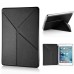 KY Design Flip Stand Leather Smart Cover Case For iPad Mini 4 - Black