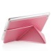 KY Design Flip Stand Leather Smart Cover Case For iPad Mini 4 - Pink