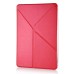 KY Design Flip Stand Leather Smart Cover Case For iPad Mini 4 - Red