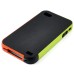 Korean Style Three-color Protective TPU Case Cover For iPhone 4 iPhone 4s - Black