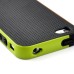 Korean Style Three-color Protective TPU Case Cover For iPhone 4 iPhone 4s - Black