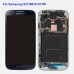 LCD Assembly Glass Digitizer Touchscreen + LCD Display Screen + Middle Frame + Home Button Housing Replacement Part For Samsung Galaxy S4 I337 M919 I317M (GSM) - Blue