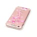 LED Flash Incoming Call Transparent Diamond Flower Heart TPU Blink Back Case Cover for iPhone 6 / 6s