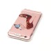 LED Flash Incoming Call Transparent Diamond High Heel TPU Blink Back Case Cover for iPhone 6 / 6s