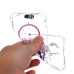 LED Flash Incoming Call Transparent Diamond Purple Dreamcatcher TPU Blink Back Case Cover for iPhone 6 / 6s