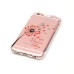 LED Flash Incoming Call Transparent Heart Dandelion TPU Blink Back Case Cover for iPhone 6 / 6s