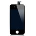 LG Brand iPhone 4S Digitizer Touch Panel Screen with LCD Display Screen + Flex Cable + Supporting Frame - Black