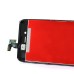 LG Brand iPhone 4S Digitizer Touch Panel Screen with LCD Display Screen + Flex Cable + Supporting Frame - Black