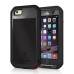 LOVE MEI Specialized Waterproof Aluminum Alloy Hard Case for iPhone 6 4.7 inch - Black