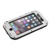 LOVE MEI Specialized Waterproof Shockproof Dustproof Aluminum Alloy Hard Case for iPhone 6 4.7 inch - Silver