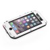 LOVE MEI Specialized Waterproof Shockproof Dustproof Aluminum Alloy Hard Case for iPhone 6 4.7 inch - White