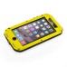 LOVE MEI Specialized Waterproof Shockproof Dustproof Aluminum Alloy Hard Case for iPhone 6 4.7 inch - Yellow