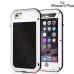 LOVE MEI Specialized Waterproof Shockproof Dustproof Aluminum Alloy Hard Case for iPhone 6 Plus - White