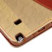 Lace Magnetic Flip Leather Case with Strap and Card Slots for Samsung Galaxy Note 4 - Gold