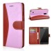 Lace Magnetic Flip Leather Case with Strap and Card Slots for Samsung Galaxy Note 4 - Pink