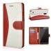 Lace Magnetic Flip Leather Case with Strap and Card Slots for Samsung Galaxy Note 4 - White