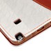 Lace Magnetic Flip Leather Case with Strap and Card Slots for Samsung Galaxy Note 4 - White