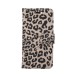 Leopard Design Magnetic Stand Flip Leather Case for iPhone 7 - Brown