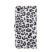 Leopard Design Magnetic Stand Flip Leather Case for iPhone 7 - White