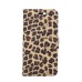 Leopard Design Magnetic Stand Flip Leather Case for iPhone 7 - Yellow