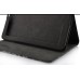 Leopard Pattern Folio Stand Leather Case For iPad 2 / 3 / 4 - Black