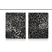 Leopard Pattern Folio Stand Leather Case For iPad 2 / 3 / 4 - Black