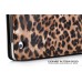 Leopard Pattern Folio Stand Leather Case For iPad 2 / 3 / 4 - Brown