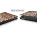 Leopard Pattern Folio Stand Leather Case For iPad 2 / 3 / 4 - Brown