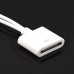 Lightning 8-Pin To 30-Pin Cable With Audio Converter Adapter For iPhone 5 iPad Mini iPod Touch 5 - White