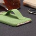 Linen Design With Hanging Ring Back Case Cover for iPhone 6/6s - Black