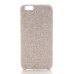 Linen Herringbone Patterns Back Case Cover for iPhone 6/6s - White