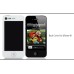 Liquid Crystal Glass Back Cover Housing For iPhone 4S- White