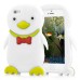 Little Penguin Design Silicone Case For iPhone 5 - White