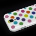 Lively Colorful Spots Style TPU Case For Samsung Galaxy S4 i9500 - White