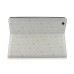 Lucky Bear Leather Folio Case Stand Cover For iPad 2 / 3 / 4 - White