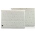 Lucky Bear Leather Folio Case Stand Cover For iPad 2 / 3 / 4 - White