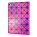 Luxury Bright  PU Leather Case Stand Smart Cover For Apple iPad Mini 4 - Magenta