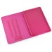 Luxury Bright  PU Leather Case Stand Smart Cover For Apple iPad Mini 4 - Magenta