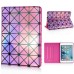 Luxury Bright  PU Leather Case Stand Smart Cover For Apple iPad Mini 4 - Pink