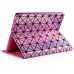 Luxury Bright Surface PU Leather Case Stand Cover For Apple iPad 2 / 3 / 4 - Pink