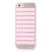 Luxury Candy Color Bling Rhinestone Diamond Chain Design Protective Hard Case for iPhone 6 4.7 inch - Pink