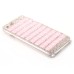 Luxury Candy Color Bling Rhinestone Diamond Chain Design Protective Hard Case for iPhone 6 4.7 inch - Pink