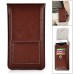 Luxury Card Holder Up-Down Open Flip PU Leather Magnetic Closure Bag Pouch Case For iPhone 6 Plus Samsung Galaxy Note 5 / 3 / 4 - Brown