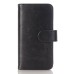 Luxury Crazy Horse Leather Case Wallet With Card Holder for iPhone 7 - Black