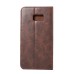 Luxury Crazy Horse PU Leather Magnetic Closure Flip Stand Case With Card Slot for Samsung Galaxy Note 7 - Brown