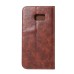 Luxury Crazy Horse PU Leather Magnetic Closure Flip Stand Case With Card Slot for Samsung Galaxy Note 7 - Coffee