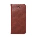 Luxury Crazy Horse PU Leather Magnetic Closure Flip Stand Case With Card Slot for iPhone 7 - Coffee