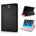 Luxury Crown Leather Smart Stand Case Cover For iPad Mini 1/2/3 - Black