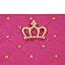 Luxury Crown Leather Smart Stand Case Cover For iPad Mini 1/2/3 - Magenta